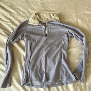 Fleece Columbia half zip